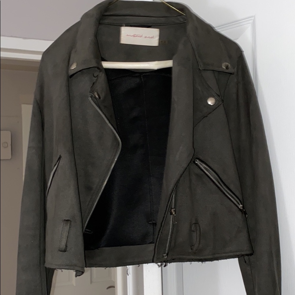 Green Suede Jacket - image 1